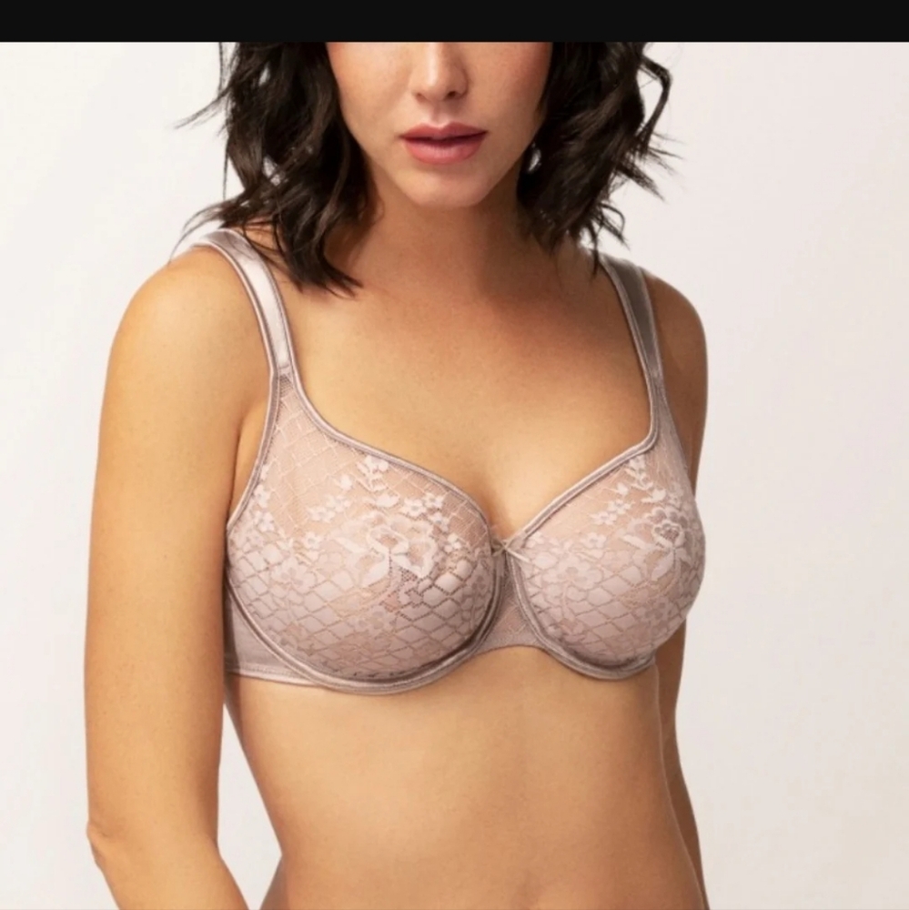 (32D) Empreinte Lacey Seductive Underwire Supportive Luxury Melodie Full Cup